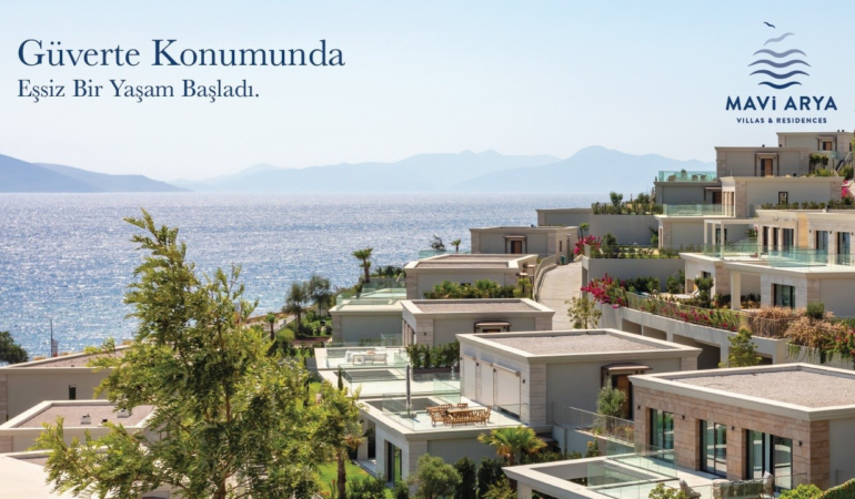 Mavi Arya’dan Ege’de dört mevsim konfor ve toplumsal hayat