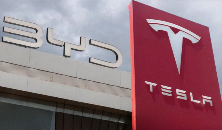 Alman otobanlarının hakimiyeti artık onda! Çinli BYD, ABD’li Tesla’yı satışlarda solladı