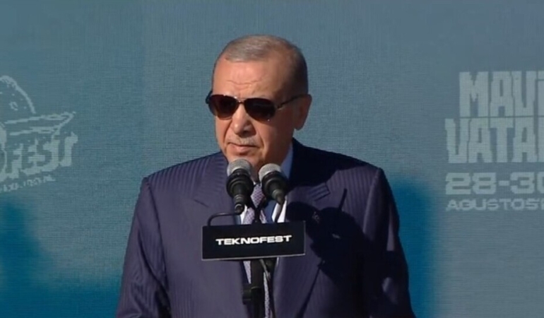 Erdoğan: Savunma endüstrimiz destan yazıyor