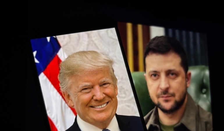 Trump’tan Zelenski’ye, Kırım’dan ve NATO’ya girmekten vazgeçmesi daveti