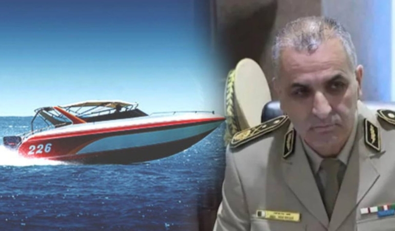 Cezayir’in ‘şeytan generali’, canını kurtarmak için sürat teknesiyle kaçtı