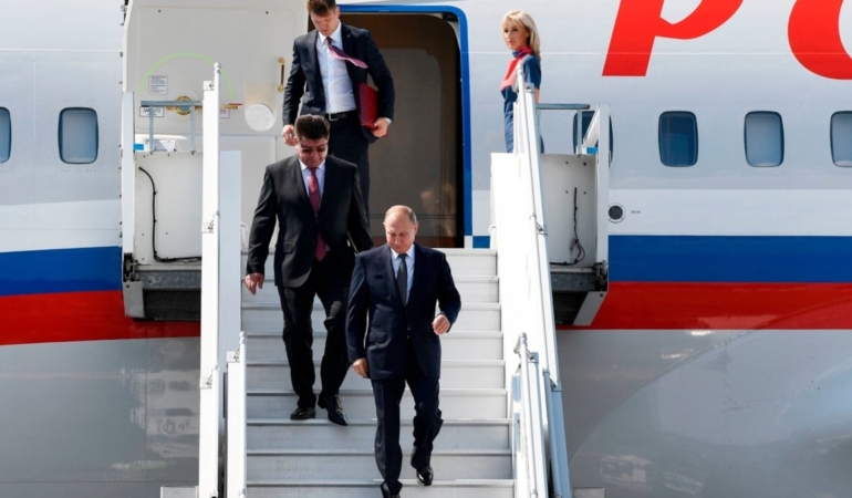 Putin uçağı da kriz oldu: Yanlış yerden uçarsa tutuklanacak