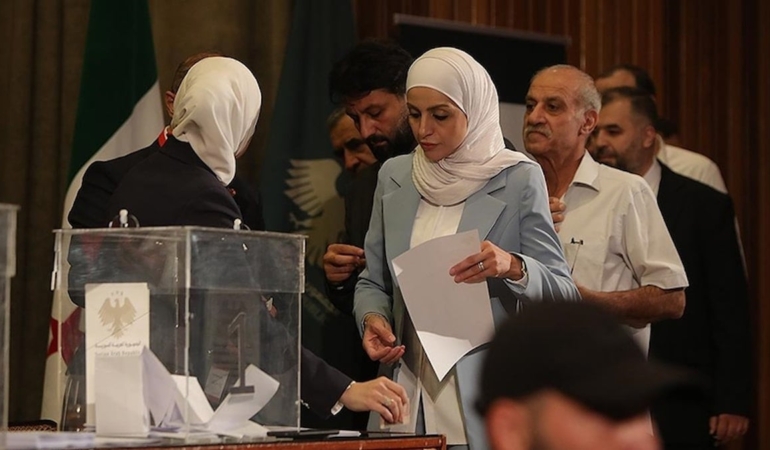 Suriye’de seçim sonuçları açıklandı