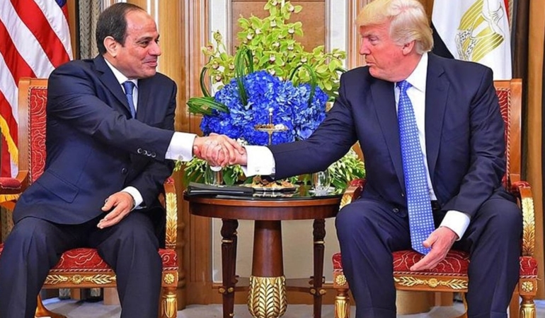 Trump ve Sisi telefonda Gazze’yi görüştü