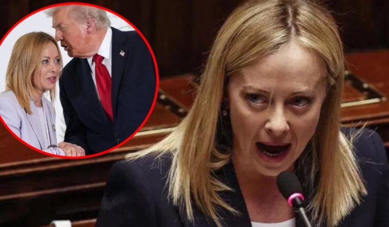 Trump’ın metresi” sözleri İtalya’yı karıştırdı! Meloni’den sert yanıt