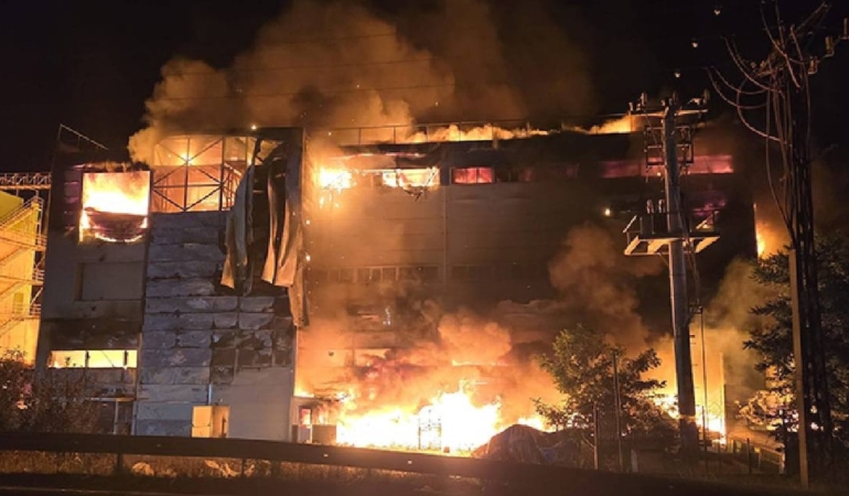 Yangında fabrikası küle dönen kozmetik devi iflasın eşiğinde