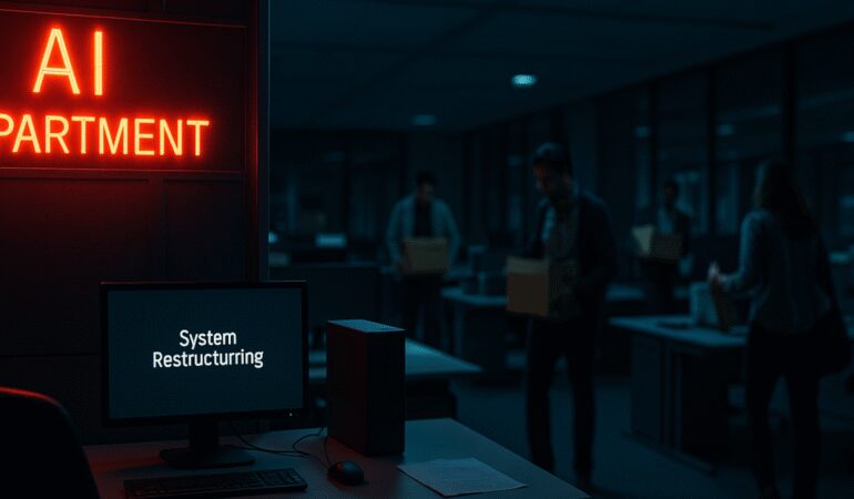 Yüzlerce kişi bir gecede işten çıkarıldı: Ünlü şirkette yapay zeka depremi