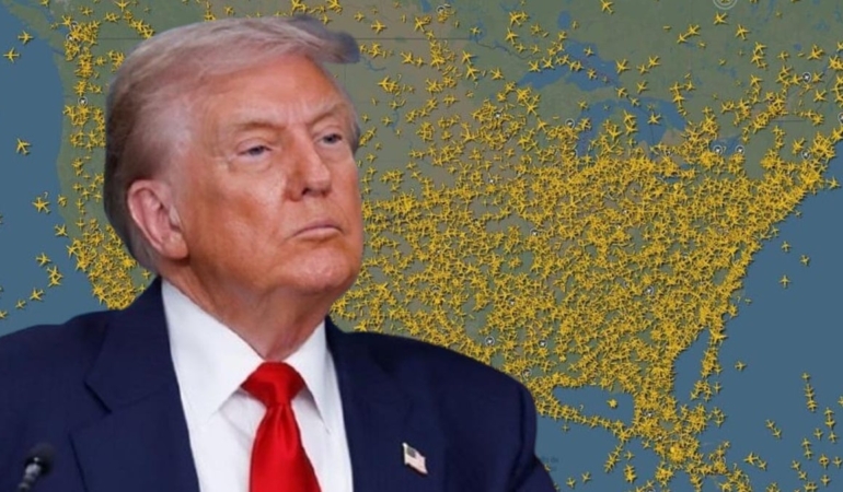 ABD’de kriz büyüyor! Trump’tan hava yolu çalışanlarına sert uyarı
