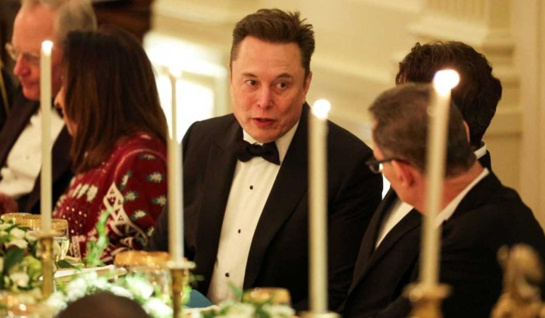 Aylar süren küslükten sonra Musk ilk kez Beyaz Saray’a geldi