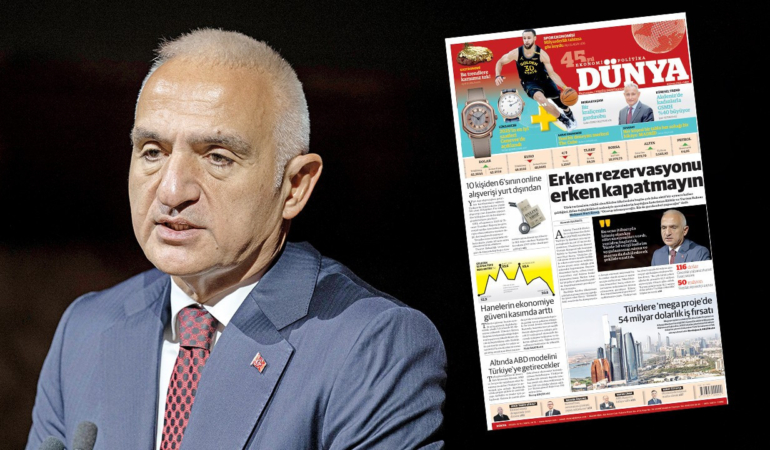 Bakan Ersoy: Erken rezervasyon indirimini otel dolana kadar kapatmayın