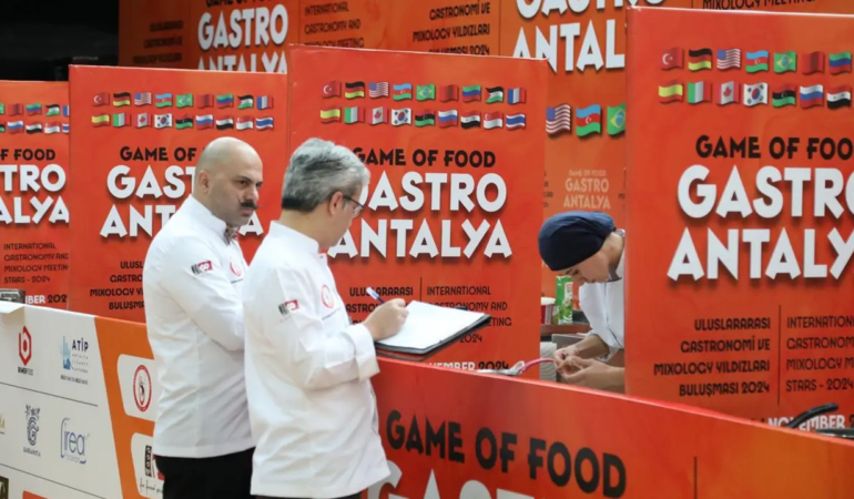 Dünyanın gözü Antalya’da: 42 ülkeden şefler GastroAntalya’da buluştu!