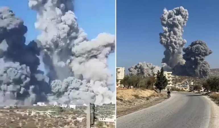 İdlib’te patlama: 5 sivil öldü