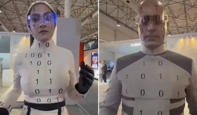 İran’ın insansı robotları insan çıktı