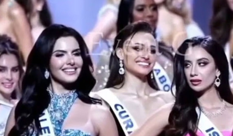 İsrailli yarışmacıdan Filistin Güzeline küstah bakış