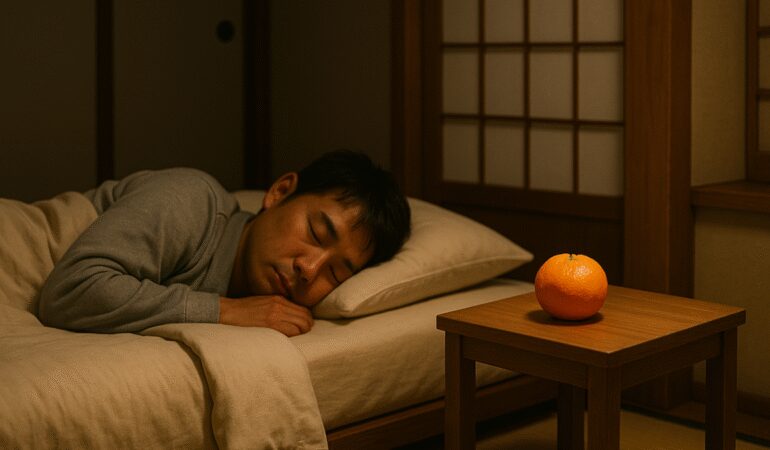 Japonlar yastığının yanına mandalina koymadan uyumuyor: İşte nedeni