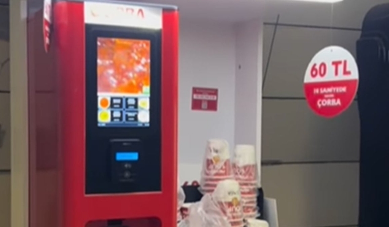 Krizin fotoğrafı çorba otomatları