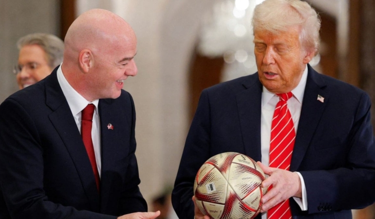 Nobel barış ödülünü alamayan Trump’a ‘FIFA Barış Ödülü’ göründü