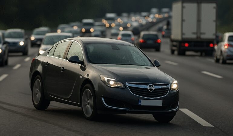 Otoyolda cinsel ilişki trafiği birbirine kattı! Araç zikzak çizmeye başladı