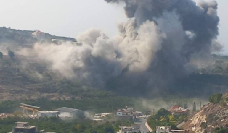 Son dakika… İsrail, Lübnan’a hava saldırısı başlattı