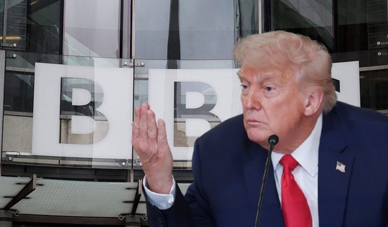 Trump’tan BBC istifalarına ‘montaj yaptılar kovuldular’ açıklaması