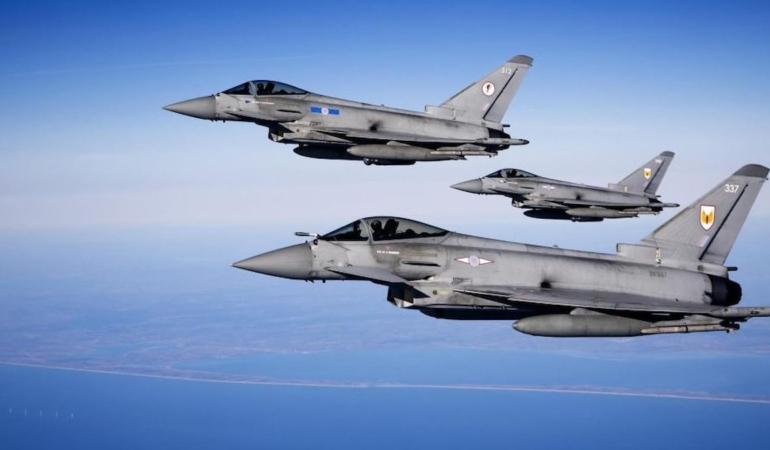 Türkiye Eurofighter alınca Yunanistan harekete geçti! Üç ülkenin kapısına koştu