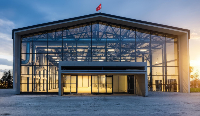 Vekon’dan 75 günde tamamlanan çelik aktiflik alanı