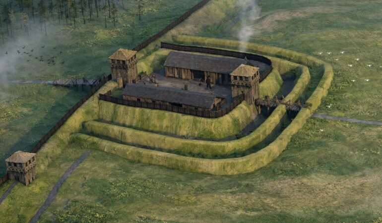 Antik askerlerin gizli gözetleme üssü bulundu