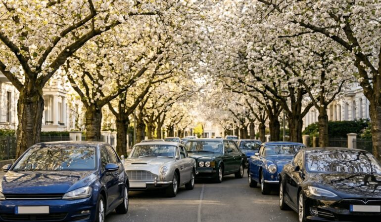 Nisan ayı boyunca aracınızı ağacın altın park etmeyin