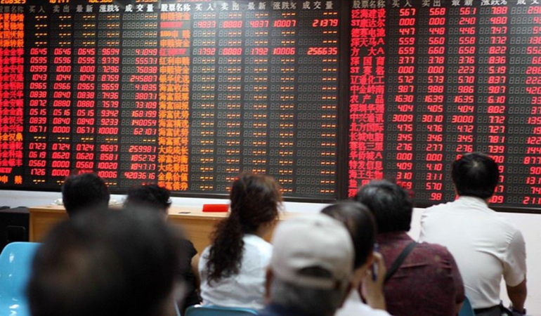 Çin ve Hong Kong borsaları son iki ayın en düşük düzeylerinden kapandı