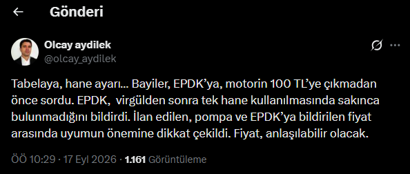 EPDK'ya Sunulan Çözüm ve Yanıt
