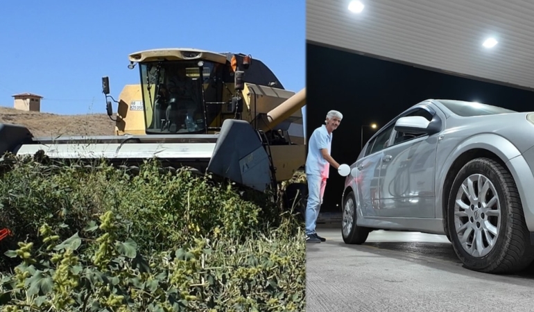 Motorin Fiyatları 95–100 TL Arasında, Çiftçi ve Nakliyeci Zor durumda