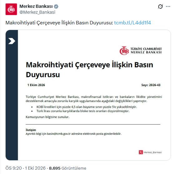 Yapılan temel düzenlemeler